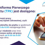 Dostępność Teleplatformy Pierwszego Kontaktu