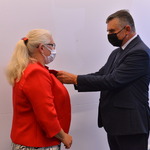 Wręczenie odznaki honorowej przez Wojewodę Lubelskiego