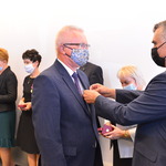 Wręczenie odznaki honorowej przez Wojewodę Lubelskiego