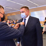 Wręczenie odznaki honorowej 