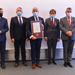 Dyplom Uznania z Medalem Wojewody Lubelskiego dla WSzS