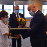 Wręczenie Dyplomu uznania Dyrektora WSzS za wyjątkowe poświęcenie i zaangażowanie w leczenie pacjentów COVID-19