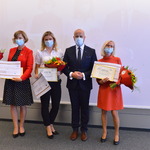 Laureatki konkursu na Najlepszą Pielęgniarkę WSzS