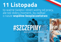 #szczepimysie - 11 listopada - Dzień Otwarty w Punkcie Szczepień.png