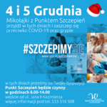 Plakat - 4-5 grudnia - Mikołajki z Punktem Szczepień.png