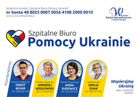 Komitet Społeczny "Szpitalne Biuro Pomocy Ukrainie", nr konta bankowego, koordynatorzy biura.png