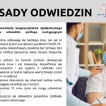Plakat z zasadami odwiedzin w WSzS.png