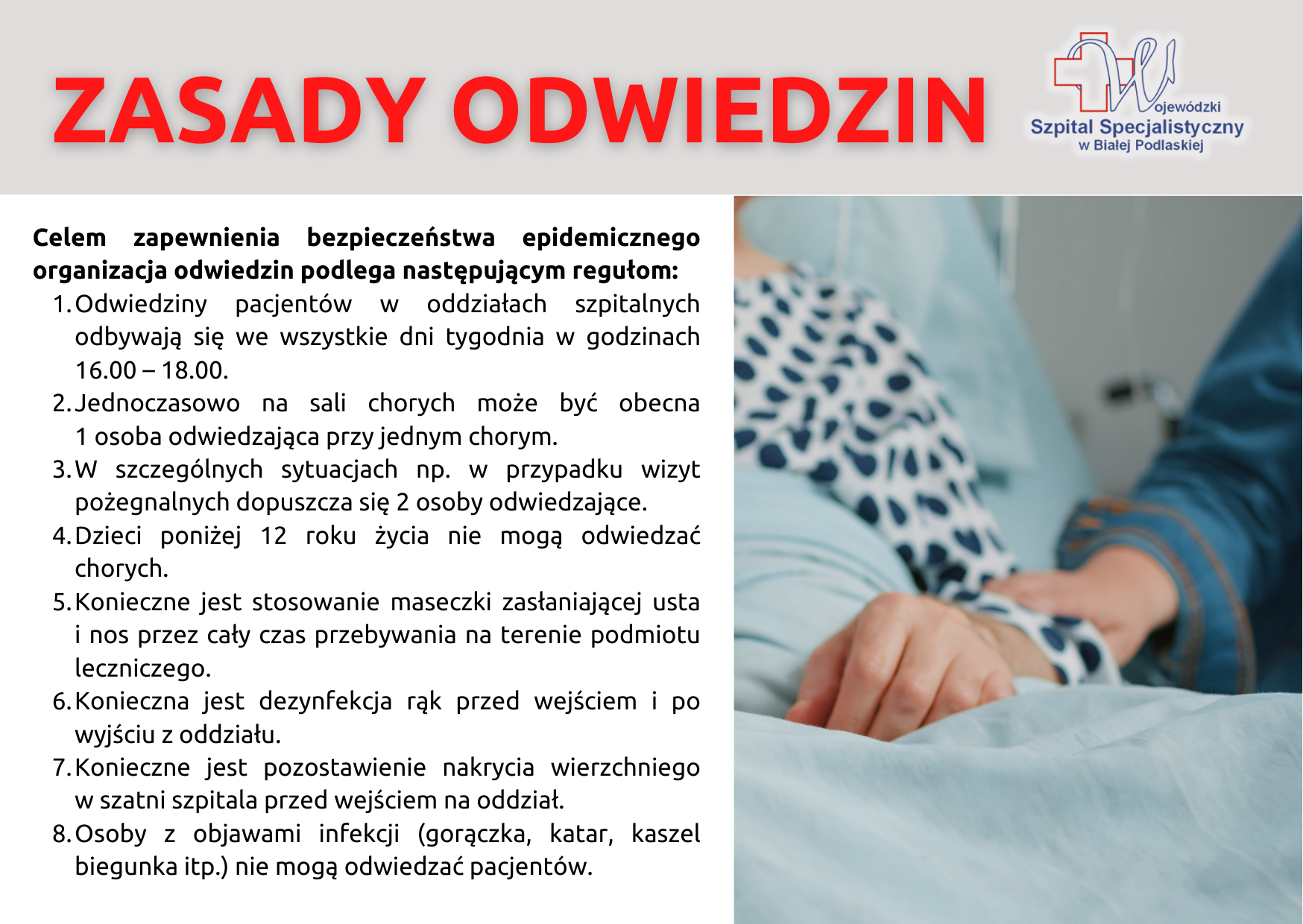 Plakat - Zasady Odwiedzin w WSzS.png