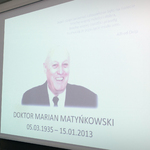 Wspomnienie lek. M. Matyńskowskieg - Ordynatora Oddziału Wewnętrznego.