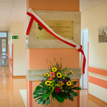 Odsłonięcie tablicy pamiatkowej lek. M. Matyńkowskiego.