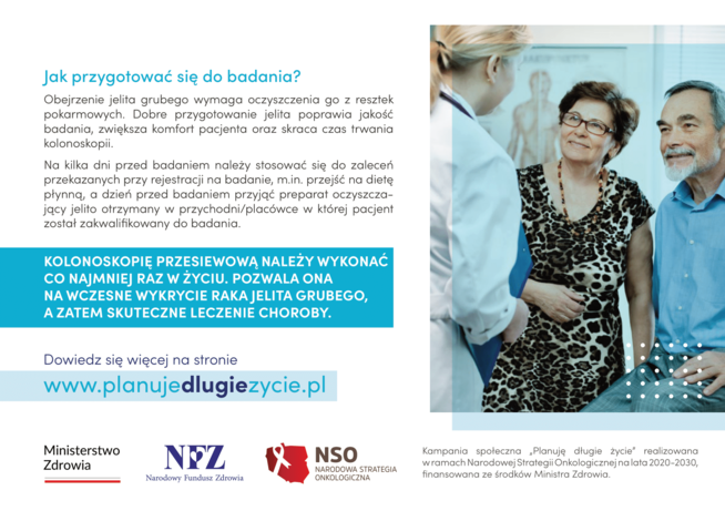 Planuję Długie Życie - Rak jelita grubego - ulotka informacyjna - strona 4.