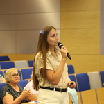 Prowadząca Aleksandra Gruszka.