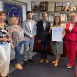Przedstawiciele Wojewódzkiego Szpitala Specjalistycznego z Certyfikatem „Szpital bez bólu”.