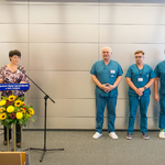 Uroczystość doposażenia szpitala w system robotyczny Da Vinci.