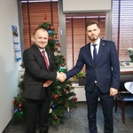 Przewodniczący Rady Społecznej Szpitala oraz Dyrektor Wojewódzkiego Szpitala Specjalistycznego.