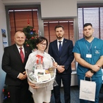 Spotkanie wigilijno-opłatkowe pracowników Szpitala z Dyrektorem WSzS oraz Przewodniczącym Rady Społecznej Szpitala.