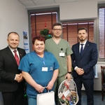 39-WSpotkanie wigilijno-opłatkowe pracowników Szpitala z Dyrektorem WSzS oraz Przewodniczącym Rady Społecznej Szpitala.