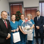 Spotkanie wigilijno-opłatkowe pracowników Szpitala z Dyrektorem WSzS oraz Przewodniczącym Rady Społecznej Szpitala.