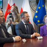 Uroczyste podpisanie umowy na budowę Wielospecjalistycznego Ośrodka Terapii Jednodniowych.