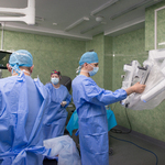 Operacja z użyciem robota da Vinci.