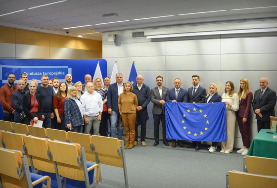 Członkowie Komitetu Monitorującego Fundusze Europejskie z wizytą w Wojewódzkim Szpitalu Specjalistycznym w Białej Podlaskiej.jpg