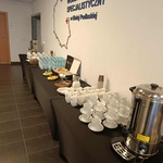 Przerwa kawowa podczas spotkania Wirtualnego Klubu Seniora w dniu 28.09.2025r.