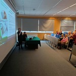 Wykład podczas spotkania Wirtualnego Klubu Seniora w dniu 28.09.2025r. w auli Wojewódzkiego Szpitala Specjalistycznego.