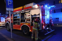 Ćwiczenia przeciwpożarowe w Bialskiej Onkologii.