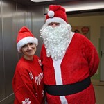 Mikołajkowa niespodzianka w Wojewódzkim Szpitalu Specjalistycznym w Białej Podlaskiej.