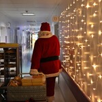 Mikołajkowa niespodzianka w Wojewódzkim Szpitalu Specjalistycznym w Białej Podlaskiej.