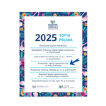 Infografika - TOP10 Polska 2025.