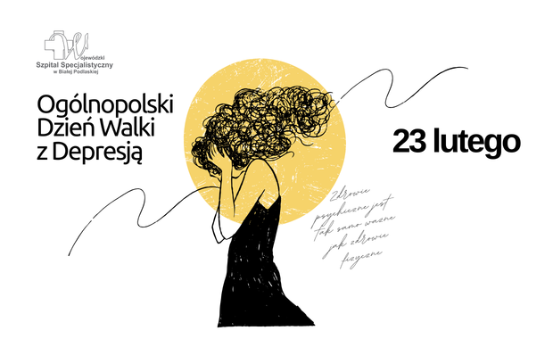 Infografika - 23 lutego – Ogólnopolski Dzień Walki z Depresją.