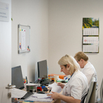 Sekretariat Oddziału Urazowo - Ortopedycznego.