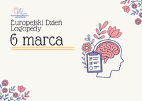 Infografika - 6 marca - Europejski Dzień Logopedy.