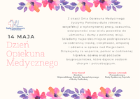 Infografika - Życzenia z okazji Dnia Opiekuna Medycznego 2026.