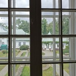 Oddział Zamiejscowy Gruźlicy i Chorób Płuc w Adampolu - widok z okna.