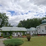Budynek Oddziału Zamiejscowego Gruźlicy i Chorób Płuc w Adampolu.